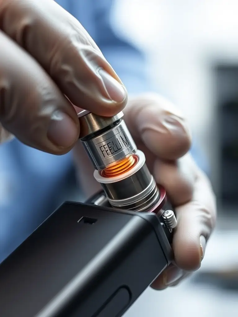 An image of a FEELM ceramic heating core, highlighting its advanced design and technology. The image should convey innovation and superior performance.