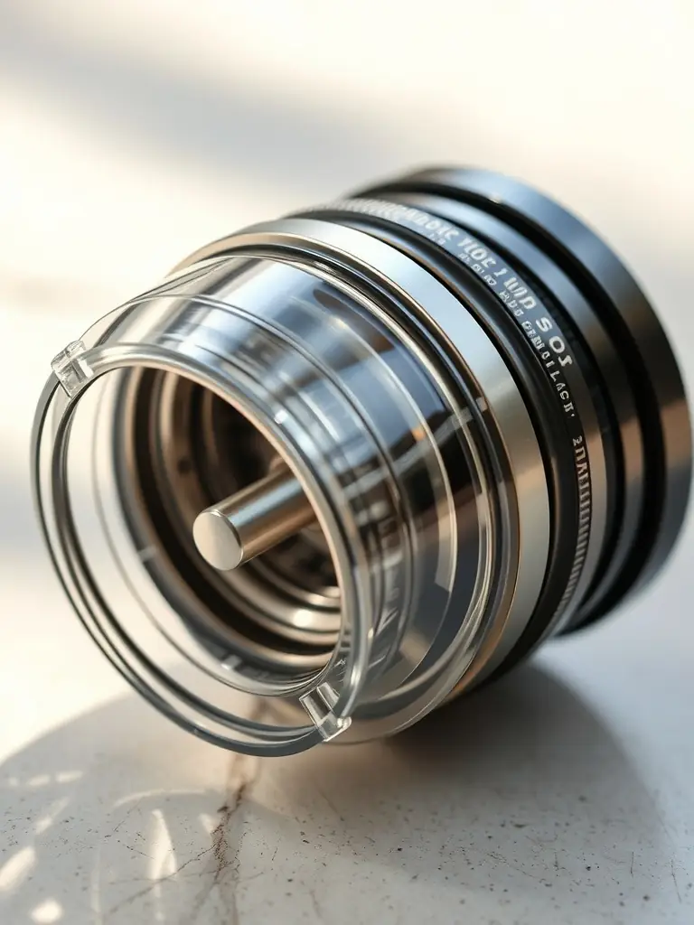 A detailed product shot of a FEELM ceramic heating core, highlighting its advanced technology and efficient heating capabilities within a vape device.